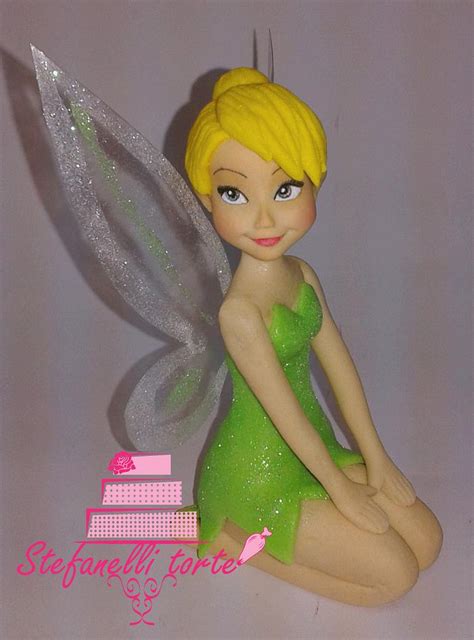 Tinkerbell Cake Topper Decorated Cake By Stefanelli Cakesdecor