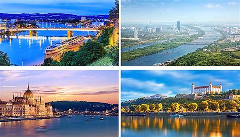 Cities on the Danube - WorldAtlas