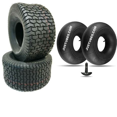 Two 20x8 00 8 Lawn Tractor Mower Turf Tires With Tubes 20x8 8 Nhs Lawnandgarden Tire