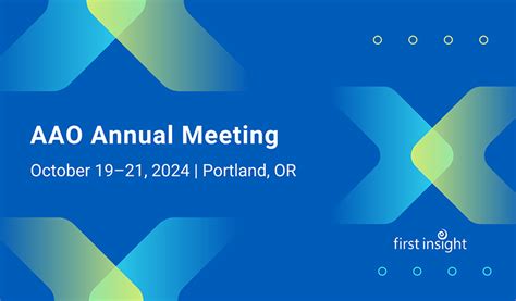 Event: American Academy of Ophthalmology Annual Meeting | First Insight Corporation