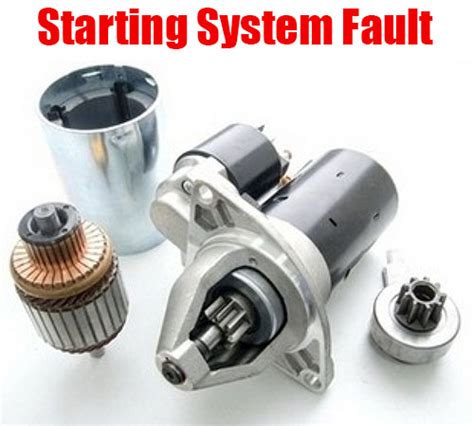 Starting System Fault Car Anatomy