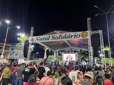 Tila Lins Participa Do Natal Solid Rio Promovido Pela R Dio Autazes Fm