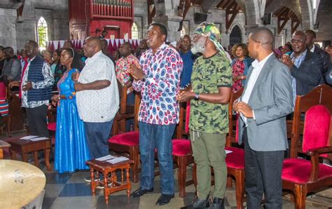 Eugene L Wamalwa On Twitter Attending Sunday Service At Ack St