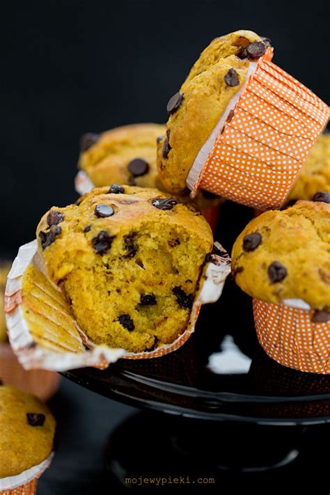 Muffiny Dyniowo Pomara Czowe Z Czekolad Moje Wypieki