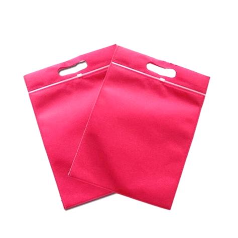 Dark Pink Non Woven D Cut Bag Capacity 5kg At Rs 20 Piece In Rajkot