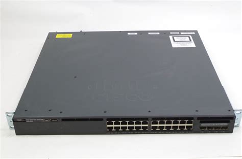 Cisco WS C3650 24PS S V03 24 Port PoE 4X1G Gigabit Ethernet Switch EBay