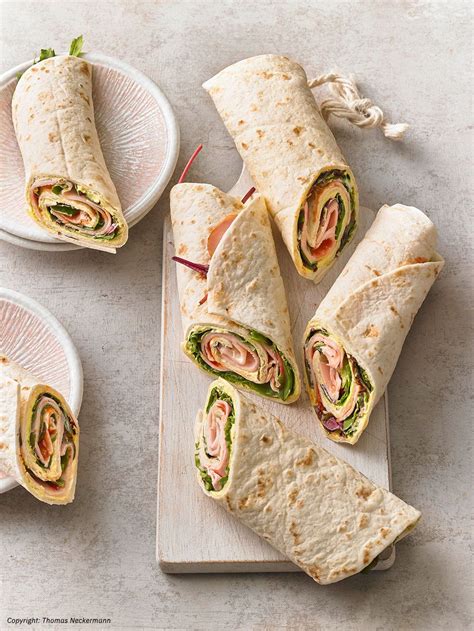 Party Wraps mit Frischkäse und Putenbrust von pukkimaus04 Chefkoch