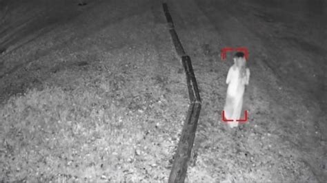 Texas Man Captures Ghost Girl On Home Security Camera Youtube