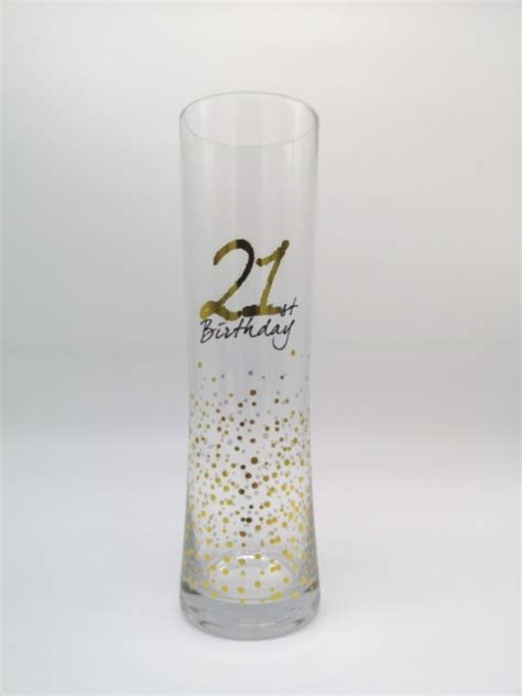 21st Birthday Beer Glass Kings Paper And T Shop