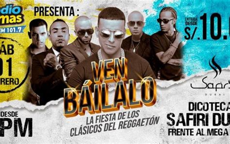 Ven Báilalo La Fiesta De Los Clásicos Del Reggaeton Joinnus