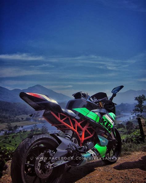 Modified Ktm Rc200 Green Viper From Kerala Modifiedx