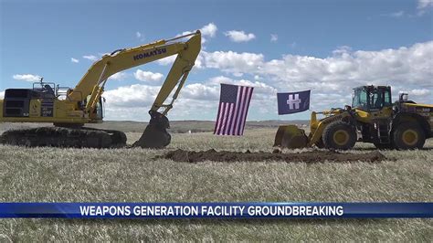 Ellsworth Hosts Weapons Generation Facility Groundbreaking Focuses On