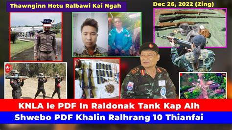 Dec 26 Zing KNLA le PDF Ṭangrual In Raldonak Tank Kap Alh Shwebo PDF