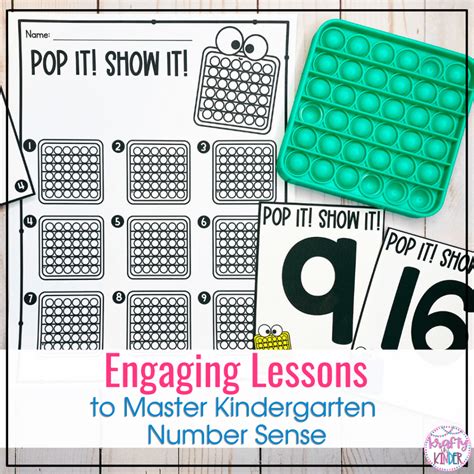 Engaging Lessons To Master Kindergarten Number Sense Krafty In Kinder