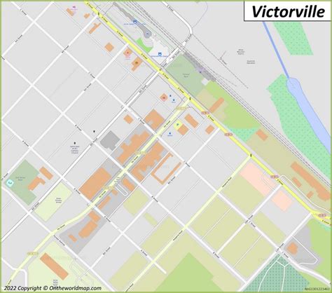 Victorville Map | California, U.S. | Detailed Maps of Victorville