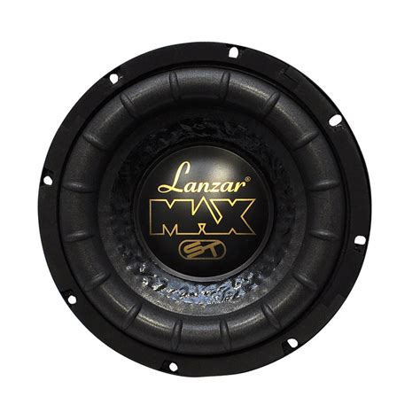 Lanzar 8in Car Subwoofer Speaker Black Non Pressed Paper