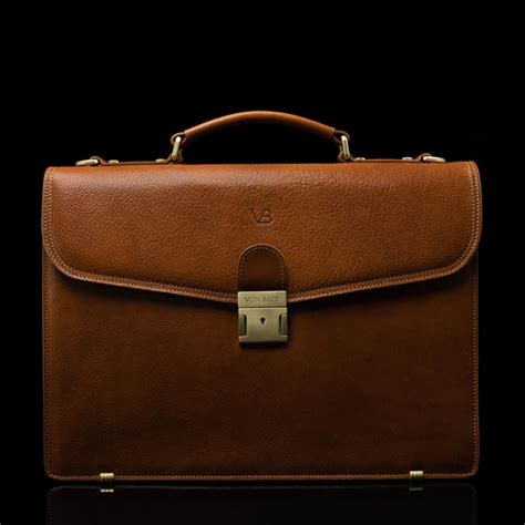 Premium Men S Laptop Bags Handmade From Full Grain Leather Von Baer