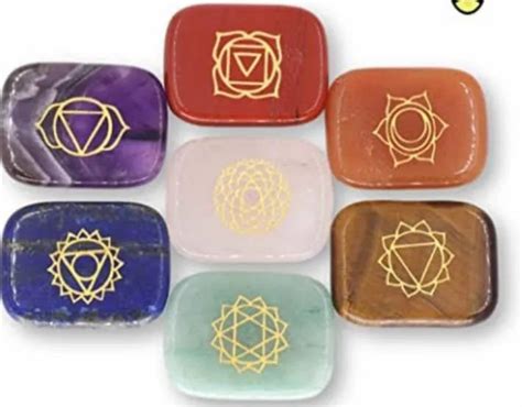 Multicolor Crystal Seven Chakra Reiki Set For Healing At 350 In Khambhat