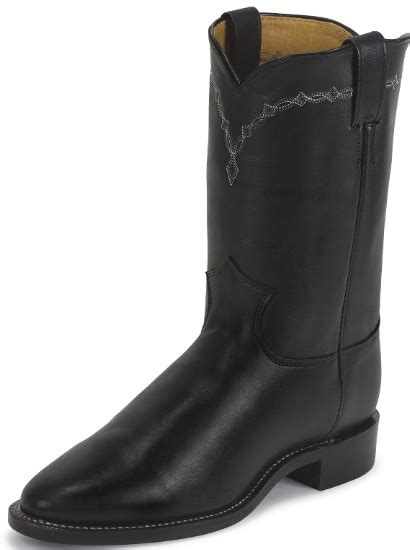 Justin 3133 Men S Classic Roper Western Boot With Black Chester Foot