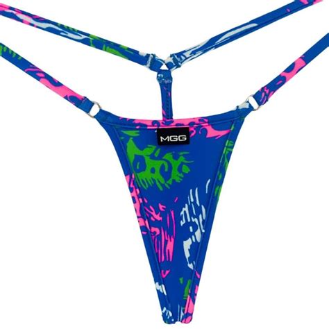 Jungle Feathers Nano Bikini Bottom Micro Gigi