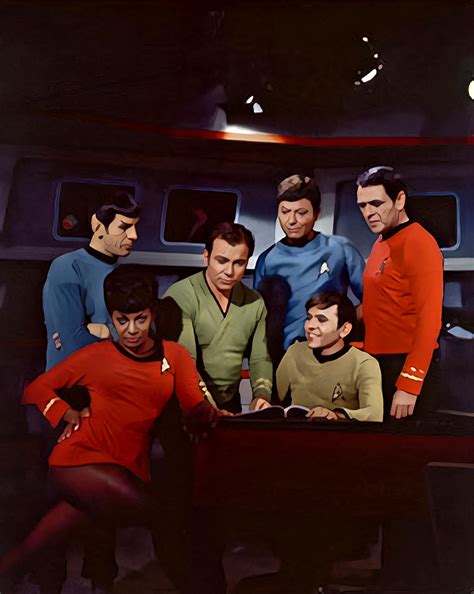 Star Trek The Original Series Crew Wasfi Akab Flickr