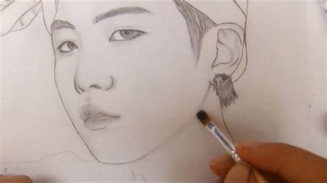 방탄소년단 Bts 슈가 Suga Speed Drawing Youtube