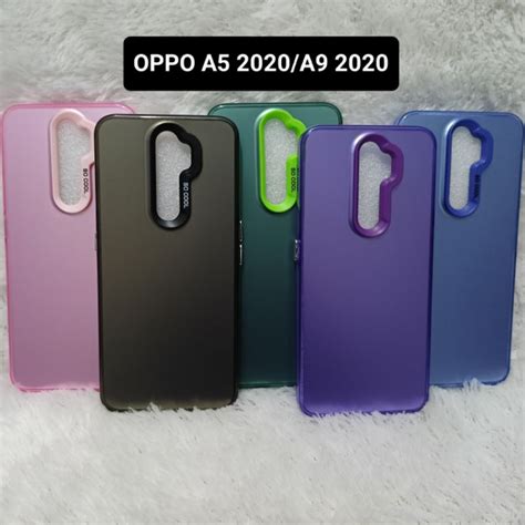 Jual SOFTCASE CASING OPPO A5 2020 A9 2020 HYBRID IMD COLOR PLATE