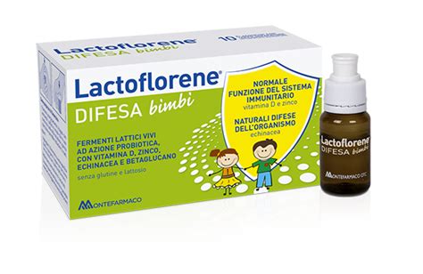 Lactoflorene Plus Bimbi Integratori Intestinali Bambini Montefarmaco