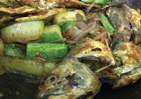 Ikan Taucu Dengan Timun