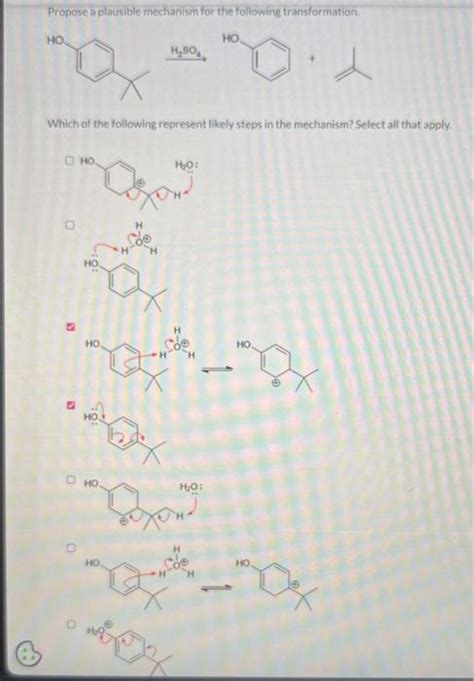 Solved Propose A Plausible Mechanism For The Following Chegg