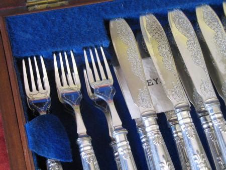 Antiques Atlas Silver Plated Knives Forks Ac A