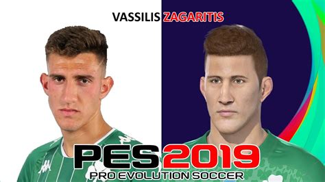 Vassilis Zagaritis Pes 2019 2020 2021 Face Build And Stats Youtube