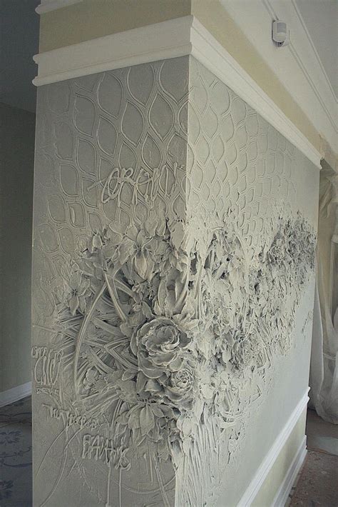 Intricate Bas Relief Sculpture Resembles Intricate Impressionist Paintings