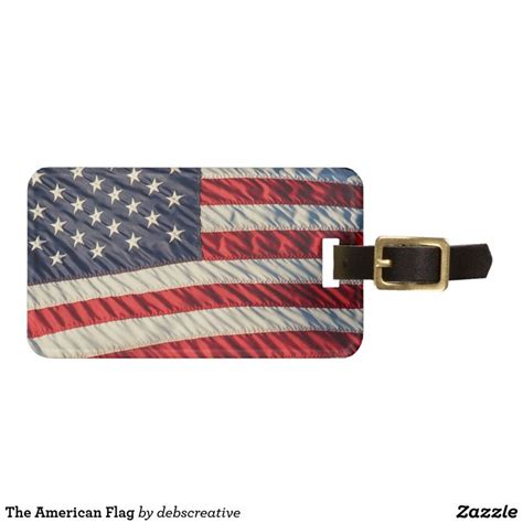 The American Flag Luggage Tags Purchase Flag American Flag Bags