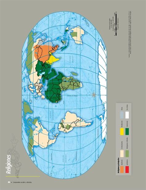 Atlas Del Mundo 6to Grado Geografia Sexto Grado 2017 2018 Ciclo Escolar Centro De Descargas