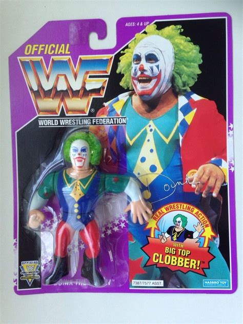 Wwf Wwe Doink The Clown Hasbro Wrestling Figure Mint Moc Retro Toy