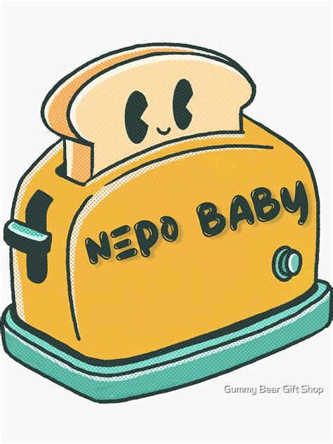 "Nepo Baby - Nepo Baby Sayings - Nepotism Baby Meme" Sticker for Sale by KingdomPen | Redbubble