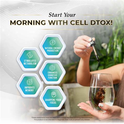 Cell Dtox Humic Fulvic Acid And Zeolite Natural Detox Drops We