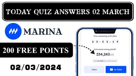 Marina Protocol Today Quiz Marina Protocol Today Quiz Answers I 02