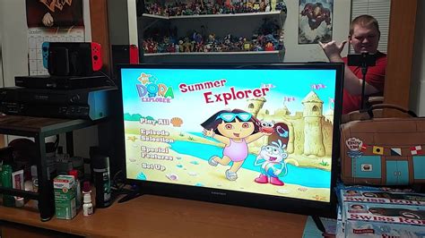 Menu Walkthrough Of Dora The Explorer Summer Explorer Dvd From