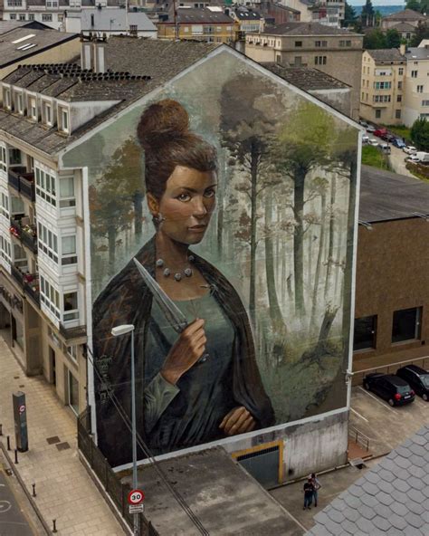 Copora Mural By Yoe In Lugo Spain Street Art Utopia