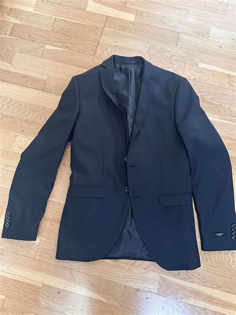 Jack And Jones Blazer Sort Str 44 Small FINN Torget