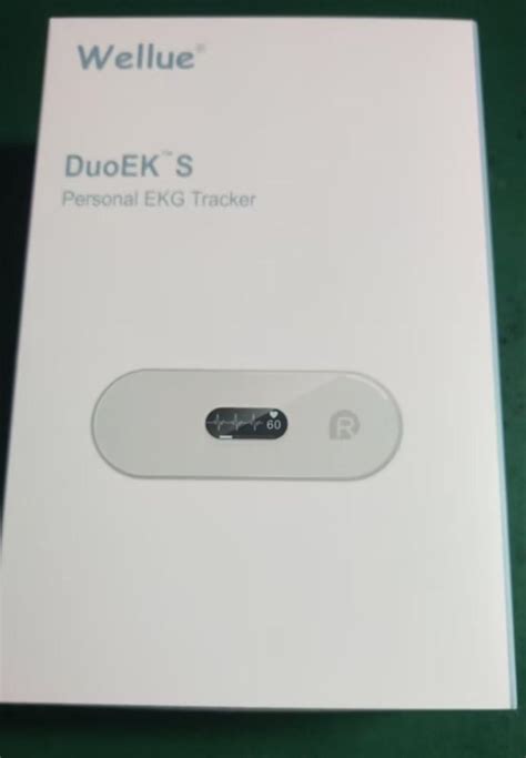 Wellue Duoek S Personal Ecg Monitor Bluetooth Wireless Portable Heart