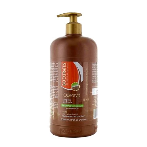 Shampoo Queravit Antirresiduo Litro Bio Extratus