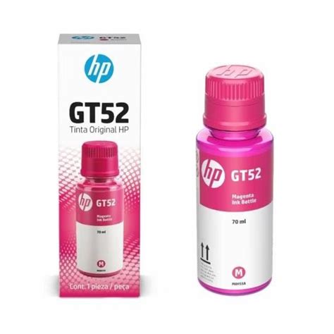 Tinta Hp Gt52 Original - Botella de Tinta Original HP GT52 Magenta - Inarcon