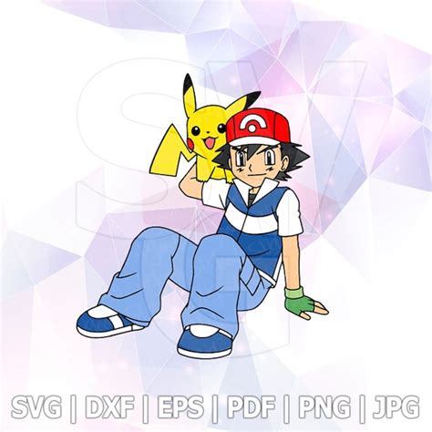 Pokemon Ash SVG