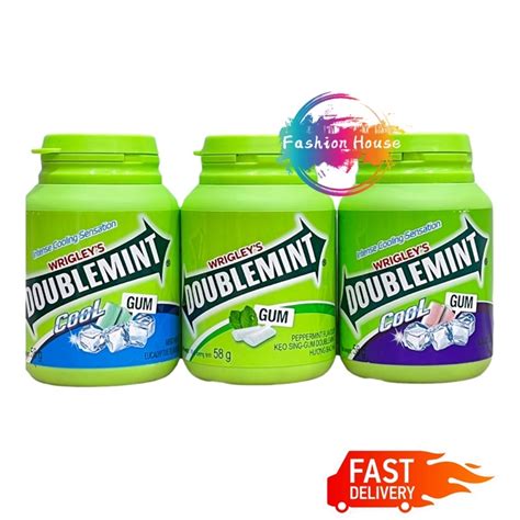 Wrigley Doublemint Chewing Gum58g 59g Shopee Malaysia