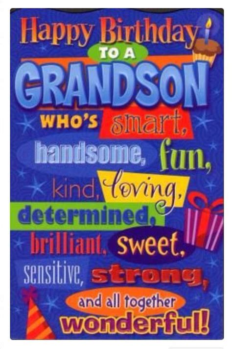 Funny Birthday Quotes For Grandson - ShortQuotes.cc