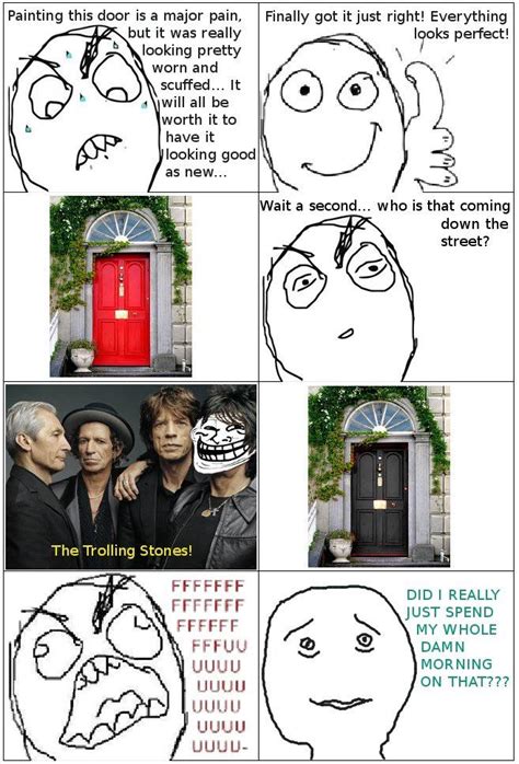 The Trolling Stones Rage Comics