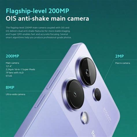 Xiaomi Xiaomi Redmi Note 13 Pro Wersja Globalna Smartfon NFC 200 MP